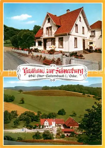 AK / Ansichtskarte Ober Liebersbach Gasthaus zur Schneeburg Panorama Ober Liebersbach