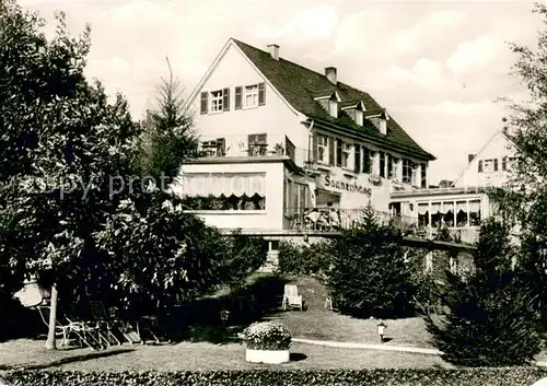 AK / Ansichtskarte Espenschied Hotel Sonnenhang Garten Terrasse Espenschied