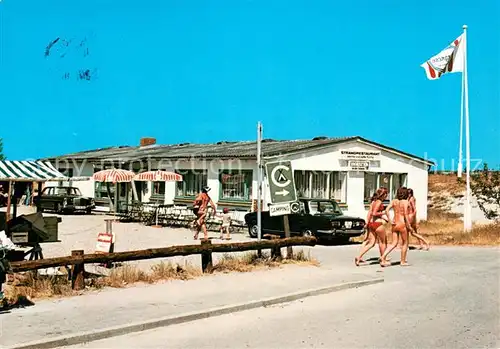 AK / Ansichtskarte Hasselberg_Ostsee Campingplatz mit SB Laden und Restaurant Hasselberg_Ostsee