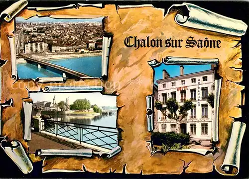 AK / Ansichtskarte Chalon sur Saone Hotel Saint Jean Vue partielle Chalon sur Saone