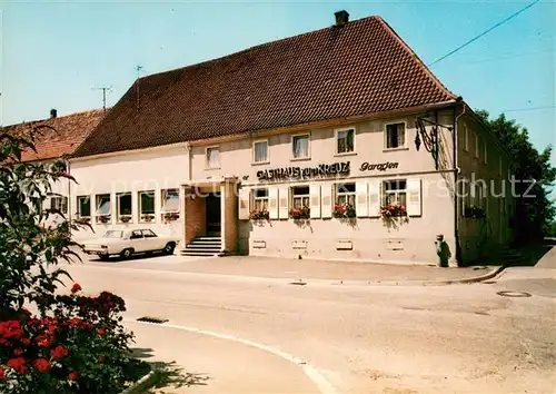 AK / Ansichtskarte Kuppenheim Gasthaus zum Kreuz im Murgtal Kuppenheim