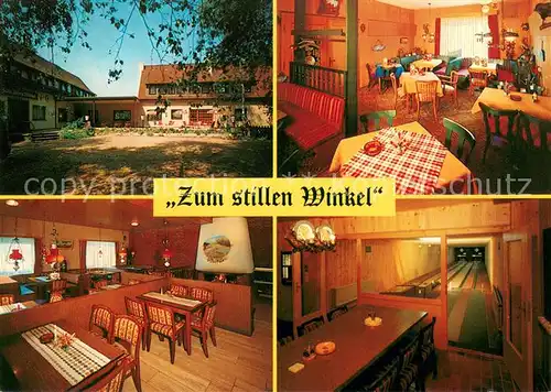 AK / Ansichtskarte Lindwedel Hotel Zum stillen Winkel Restaurant Kegelbahn Lindwedel