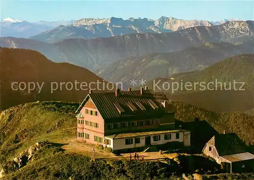 AK / Ansichtskarte Rotwandhaus Fliegeraufnahme mit Olperer und Rofan Rotwandhaus