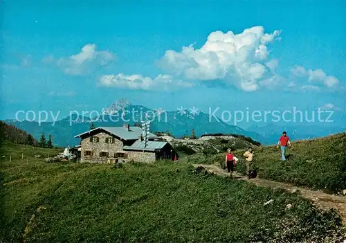 AK / Ansichtskarte Spitzingsee Taubensteinhaus mit Wendelstein Spitzingsee