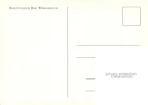 AK / Ansichtskarte Bad_Woerishofen Kneippianum Bad_Woerishofen