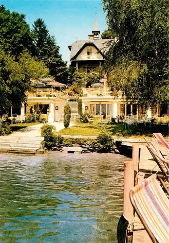 AK / Ansichtskarte Poertschach_Woerthersee Urlaubsheim der Fa Franz Plasser Poertschach Woerthersee