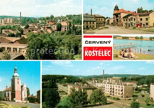 AK / Ansichtskarte Cerveny_Kostelec_Rothkosteletz Mesto s bhoatou tradici textilniho prumyslu lezi v Nachodske vrchovine mezi rekami Upou a Metuji 