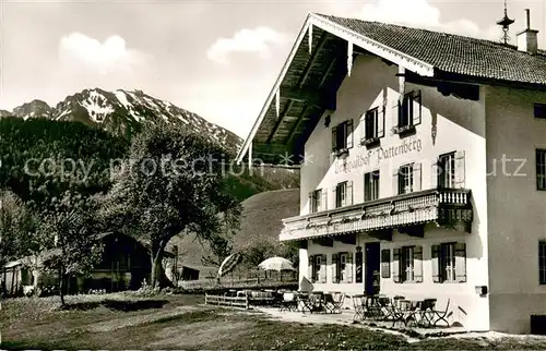 AK / Ansichtskarte Bergen_Chiemgau Berggasthof Pension Pattenberg Chiemgauer Alpen Bergen Chiemgau