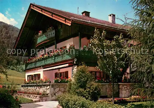 AK / Ansichtskarte Neuhaus_Schliersee Gaestehaus Pension Haus Schwarzdrossel Neuhaus Schliersee