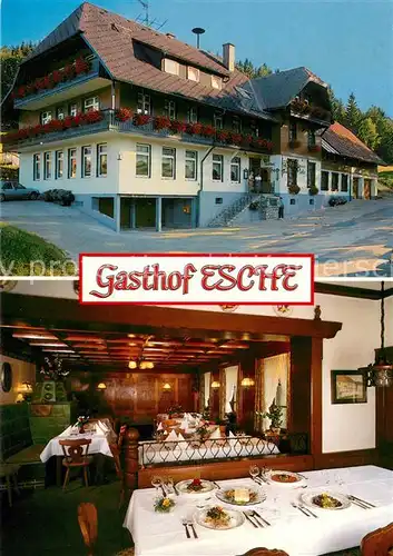 AK / Ansichtskarte Alpersbach Gasthof Esche Restaurant im Schwarzwald Alpersbach