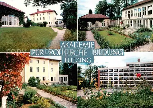 AK / Ansichtskarte Tutzing Akademie fuer Politische Bildung am Starnberger See Tutzing