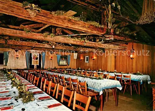AK / Ansichtskarte Schoenau_Koenigssee Echostueberl Restaurant Schoenau Koenigssee