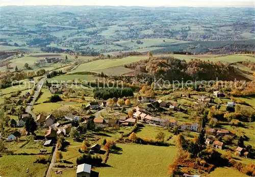 AK / Ansichtskarte Chargueraud Panorama sur la Montagne Bourbonnaise vue aerienne 