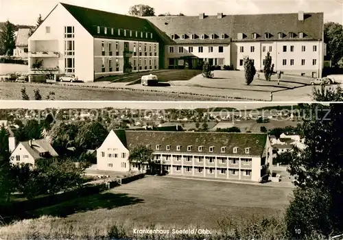 AK / Ansichtskarte Seefeld_Starnberg Krankenhaus Seefeld_Starnberg