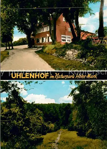 AK / Ansichtskarte Holtwick_Westfalen Uhlenhof zur Wacholderheide im Naturpark Hohe Mark Waldlandschaft Holtwick_Westfalen