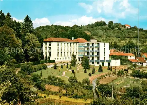 AK / Ansichtskarte Reichelsheim_Odenwald Sanatorium Goettmann Rehabilitationsklinik Parkanlagen Reichelsheim Odenwald