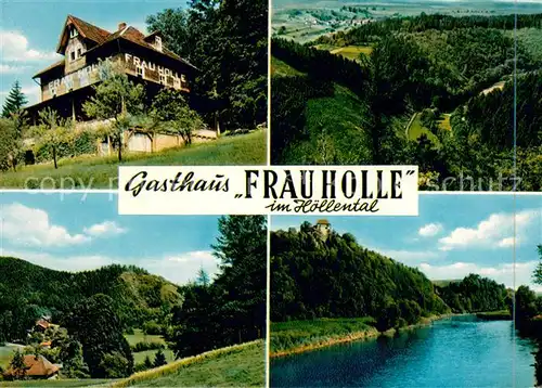 AK / Ansichtskarte Abterode Gasthaus Frau Holle im Hoellental Landschaftspanorama Abterode