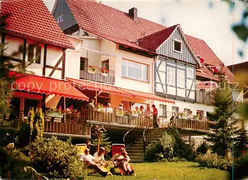 AK / Ansichtskarte Lippoldsberg Lippoldsberger Hof Hotel Restaurant Lippoldsberg