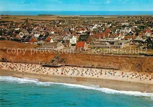 AK / Ansichtskarte Wenningstedt_Sylt Fliegeraufnahme Wenningstedt_Sylt