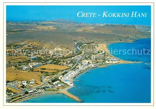 AK / Ansichtskarte Crete Kokkini Hani Fliegeraufnahme Crete