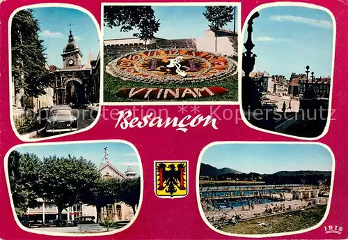 AK / Ansichtskarte Besancon_Doubs Vue partielle Besancon Doubs