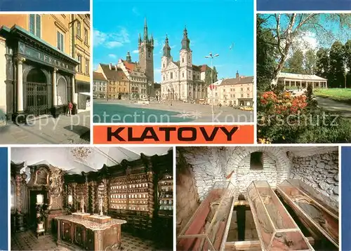 AK / Ansichtskarte Klatovy Telansichten Kirche Gruft Klatovy