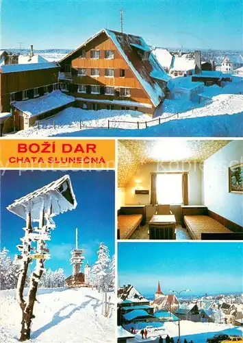 AK / Ansichtskarte Bozi_Dar_Gottesgab Chata Slunecna rekreacni zarizeni Statnich statku Bozi_Dar_Gottesgab