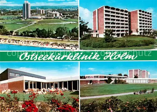 AK / Ansichtskarte Schoenberg_Holstein Ostseekurklinik Holm Fliegeraufnahme Teilansichten Schoenberg_Holstein