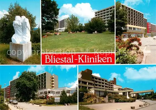 AK / Ansichtskarte Blieskastel Bliestal Fachkliniken Teilansichten Blieskastel