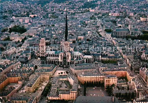 AK / Ansichtskarte Rouen Vue aerienne du centre ville Rouen