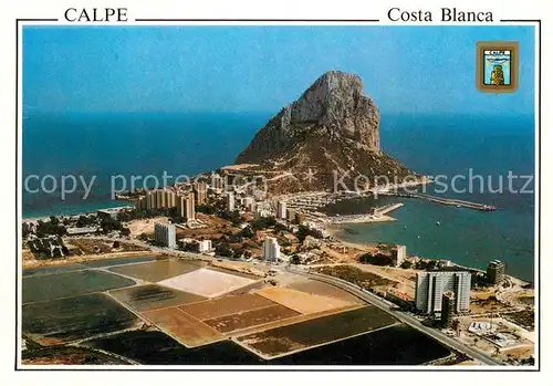 AK / Ansichtskarte Calpe Fliegeraufnahme Calpe