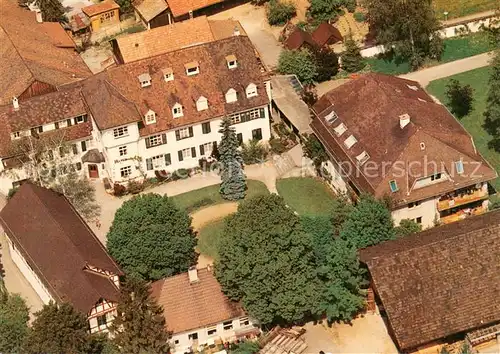 AK / Ansichtskarte Arlesheim Kinderheim Sonnenhof Fliegeraufnahme Arlesheim