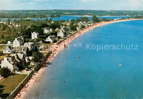 AK / Ansichtskarte Cap_Coz La Plage Vue aerienne Cap_Coz