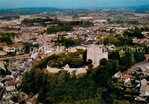AK / Ansichtskarte Nogent le Rotrou Vue aerienne Le Chateau St Jean Nogent le Rotrou