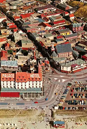 AK / Ansichtskarte Noordwijk_aan_Zee  Fliegeraufnahme mit Palace Hotel Noordwijk_aan_Zee 
