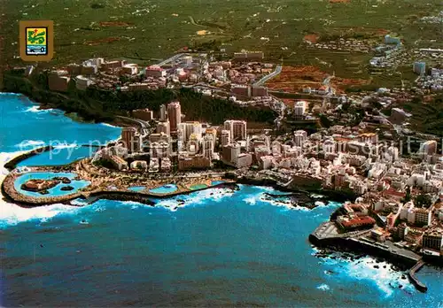 AK / Ansichtskarte Puerto_de_la_Cruz Fliegeraufnahme Puerto_de_la_Cruz