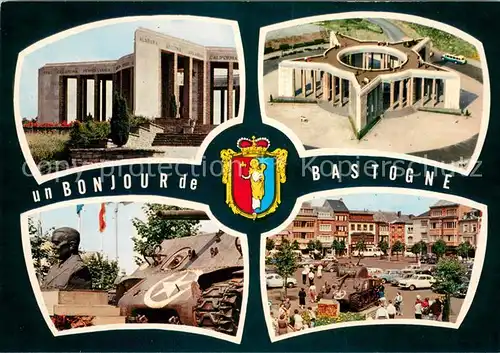 AK / Ansichtskarte Bastogne Ortsmotive Bastogne