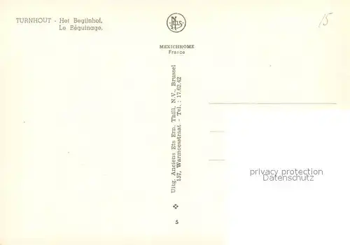 AK / Ansichtskarte Turnhout Het Begijnhof Turnhout