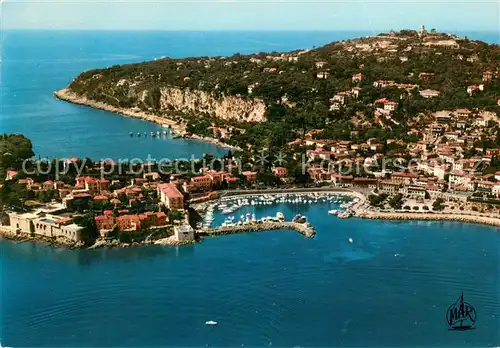 AK / Ansichtskarte Saint Jean Cap Ferrat Le Port et les Fossettes Vue aerienne Saint Jean Cap Ferrat