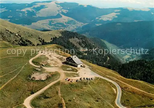 AK / Ansichtskarte Hohneck Hotel le plus haut des Vosges Station climatique Vue aerienne Hohneck