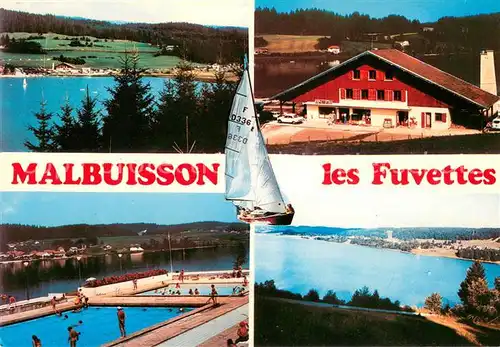 AK / Ansichtskarte Malbuisson_Doubs Camping Les Fuvettes Salle de jeux Reunion Televison Alimentation Malbuisson Doubs