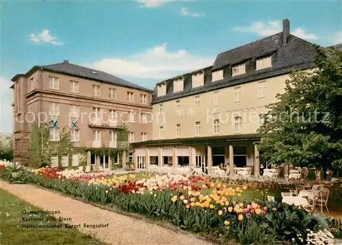 AK / Ansichtskarte Rengsdorf Gartenanlagen Kurhotel zum Stern Heilklimatischer Kurort Rengsdorf