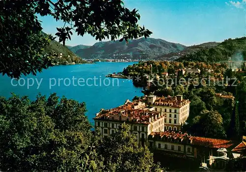 AK / Ansichtskarte Cernobbio_Lago di Como Panorama Grand Hotel Villa d Este Comersee Cernobbio_Lago di Como