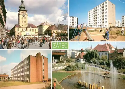 AK / Ansichtskarte Zatec Mestska pamatkova rezervace Svetozname centrum chmelarske oblasti zatec