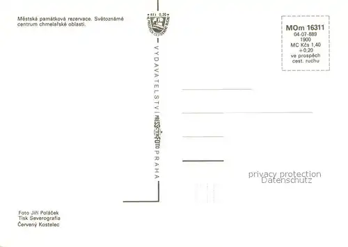 AK / Ansichtskarte Zatec Mestska pamatkova rezervace Svetozname centrum chmelarske oblasti zatec