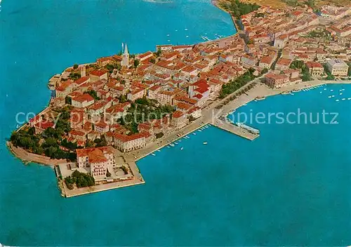 AK / Ansichtskarte Porec Fliegeraufnahme Porec