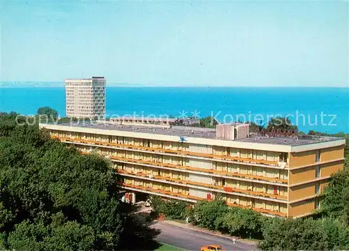 AK / Ansichtskarte Slatni_Pjasazi Hotel Atlas Fliegeraufnahme Slatni_Pjasazi