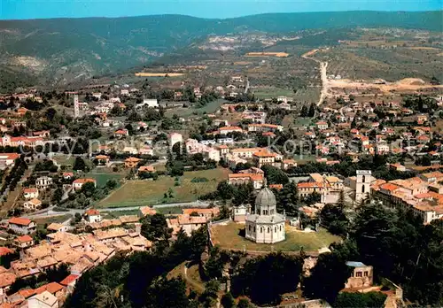 AK / Ansichtskarte Forcalquier Vue generale aerienne Forcalquier