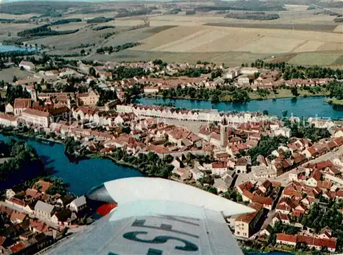 AK / Ansichtskarte Telc Fliegeraufnahme Telc