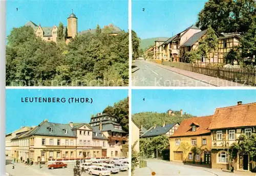 AK / Ansichtskarte Leutenberg_Thueringen Friedensburg Wurzbacher Strasse Markt Hauptstrasse Leutenberg Thueringen